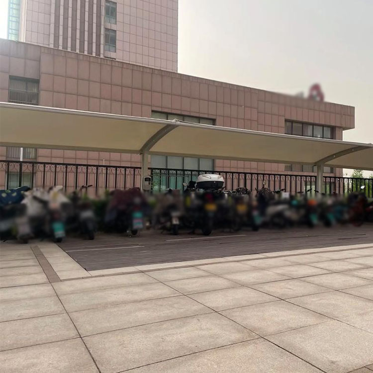 馆陶县膜结构电动车棚