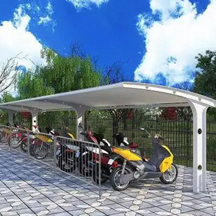 馆陶县膜结构电动车棚